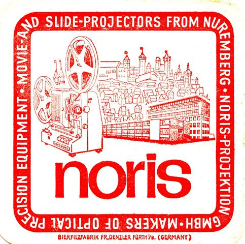 nrnberg n-by noris 1a (quad190-u bierfilzfabrik-rot) 